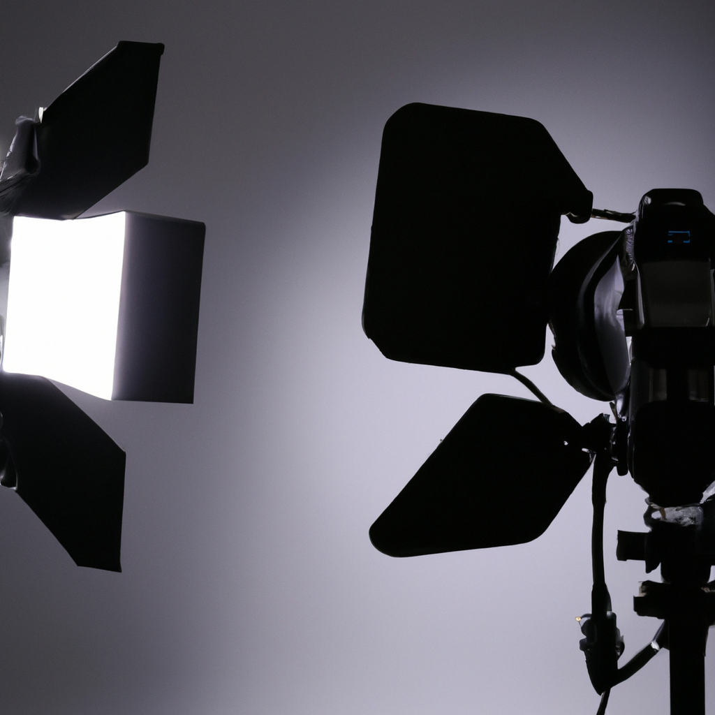 루미나 스튜디오 내부 조명 세팅